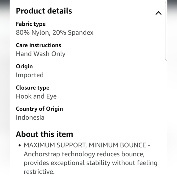 Bali One Smooth U Underwire Bra Full Coverage Smoothing Tshirt Bra NWT 44D - Picture 4 of 8